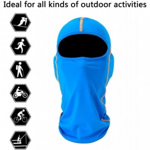 Balaclavas Balaclava Full Face Mask Windproof Sun UV Protection Helmet Liner for Women Men - Blue - C318SYZ7WUC $17.24