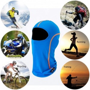 Balaclavas Balaclava Full Face Mask Windproof Sun UV Protection Helmet Liner for Women Men - Blue - C318SYZ7WUC $17.24