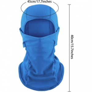 Balaclavas 3 Pieces Thin Balaclava Sun Windproof Mask Winter Ski Sunscreen Mask for Outdoors Hunting Cycling Fishing - CK18UI...