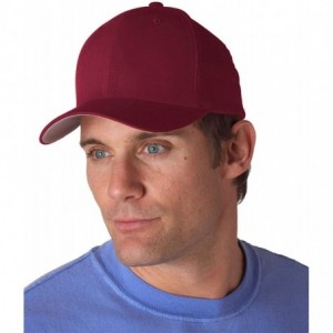 Baseball Caps Wooly 6-Panel Cap (6277) - Maroon - CL12L3IPRN9 $16.48