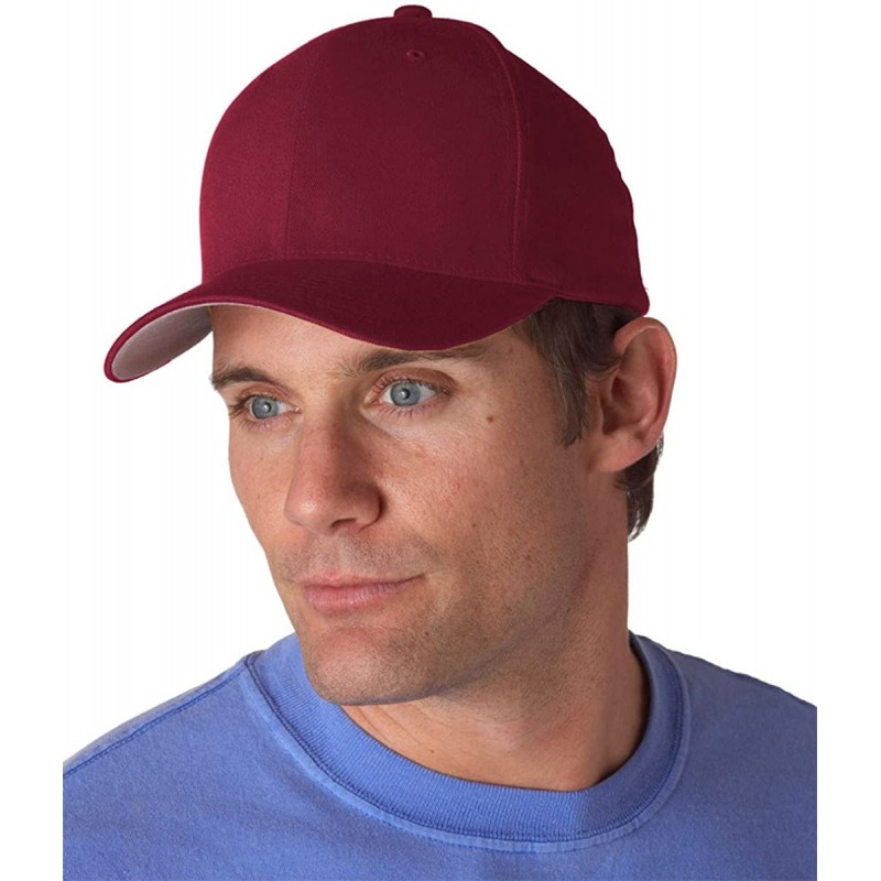 Baseball Caps Wooly 6-Panel Cap (6277) - Maroon - CL12L3IPRN9 $16.48