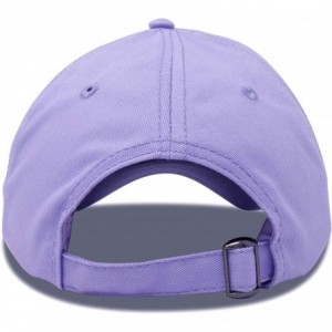 Baseball Caps Baseball Mom Women's Ball Cap Dad Hat for Women - Lavender - CB18K34L57C $19.68