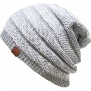 Skullies & Beanies Comfortable Soft Slouchy Beanie Collection Winter Ski Baggy Hat Unisex Various Styles - CY184SSRC0R $9.13