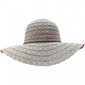 Sun Hats Floppy Stylish Sun Hats Bow and Leather Design - Style F - Rose - CM18RZ4W59S $13.93