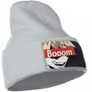 Skullies & Beanies Ba-Ku-Gou Outdoor Hat Knitted Hat Warm Beanie Caps for Men Women - Gray - CZ18Q0E9MI5 $13.19