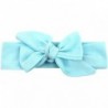 Berets Baby Girls Headband Elastics For Newborns Elastic Hair Head Band - Sky Blue - C812NTJR9C9 $15.97