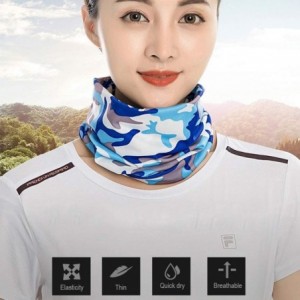 Balaclavas 6 Pcs Fashion Face Scarf Sports & Casual Headwear Seamless Neck Gaiter- Headwrap- Balaclava for Adults - CV1983C47...