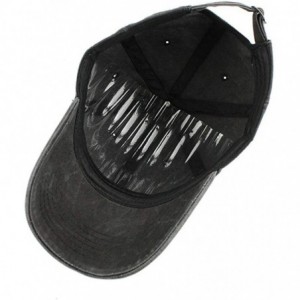 Baseball Caps Women's Embroidered Adjustable Mom Life Vintage Washed Distressed Baseball Dad Hat Cap - Black - C318M5494YS $1...