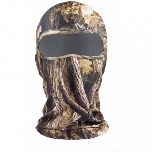 Balaclavas Balaclava Face Mask Adjustable Windproof UV Protection Hood - Camo Tree - C118QREXWI8 $7.87