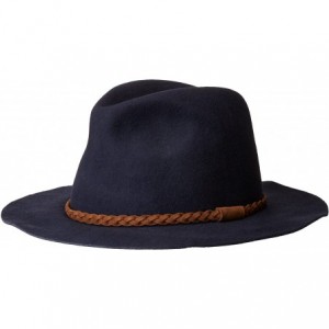 Fedoras Women's London Calling Fedora - Navy - CR1856KGZQZ $28.30