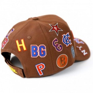 Baseball Caps Negro Leagues Baseball Museum Commemorative Adjustable Cap - Brown - CZ18TA467IE $27.92