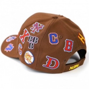 Baseball Caps Negro Leagues Baseball Museum Commemorative Adjustable Cap - Brown - CZ18TA467IE $27.92