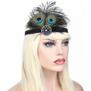 Headbands 1920s Accessories Themed Costume Mardi Gras Party Prop additions to Flapper Dress - A-5 - C918M4AA8UT $19.49