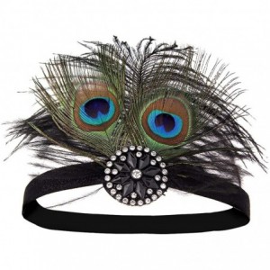 Headbands 1920s Accessories Themed Costume Mardi Gras Party Prop additions to Flapper Dress - A-5 - C918M4AA8UT $19.49