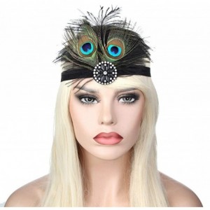 Headbands 1920s Accessories Themed Costume Mardi Gras Party Prop additions to Flapper Dress - A-5 - C918M4AA8UT $19.49