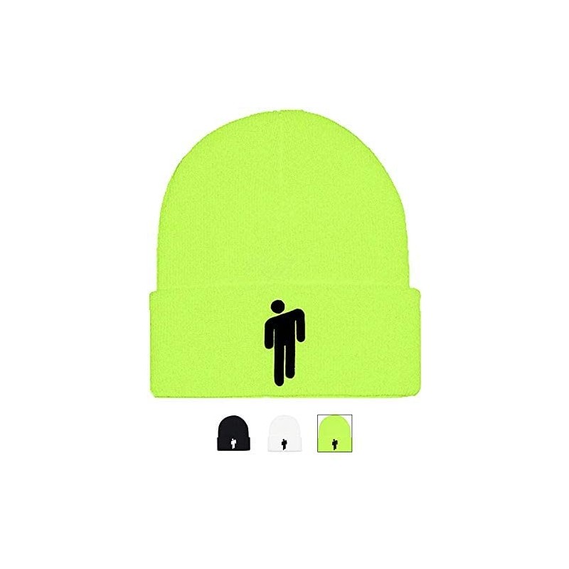 Skullies & Beanies Stick Man Merch Beanie Blohsh Hat for Women or Men Standard Size - Neon - CY18ZZOLLQL $10.12