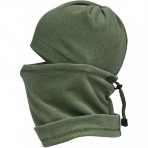 Balaclavas Adjustable Hood Ski Mask Warm Face Cover Winter Cold Weather Balaclava Women Men - Olive Green - CB18Z5AKE7L $7.98