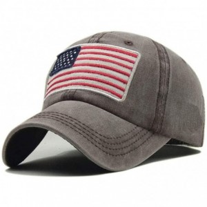Baseball Caps Washed Baseball-Hats American-Flag Distressed - 100% Distressed Cotton Dad Hat Embroiderred for Unisex - Coffee...