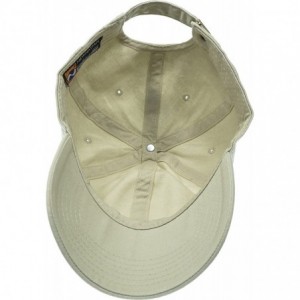 Baseball Caps Solid Cotton Cap Washed Hat Polo Camo Baseball Ball Cap - 01 Beige - CZ1822T4I8Q $12.67