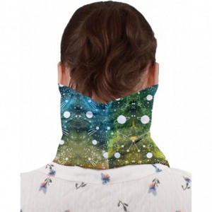 Headbands Womens Starry Night Sky Moon Stars Space Constellations Planets Mrs Frizzle Face Mask Bandanas Headbands - CE198S0K...