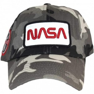Baseball Caps Skylab NASA Hat with Special Edition Patch - P51 Camo Red Reflective - C3186AA9W8L $49.63