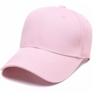 Baseball Caps Custom Embroidered Baseball Hat Personalized Adjustable Cowboy Cap Add Your Text - Pink1 - CL18H4C5SYI $13.30