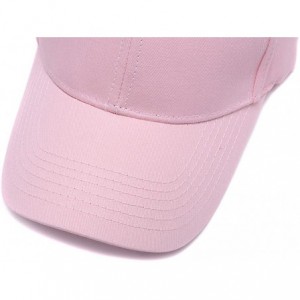 Baseball Caps Custom Embroidered Baseball Hat Personalized Adjustable Cowboy Cap Add Your Text - Pink1 - CL18H4C5SYI $13.30