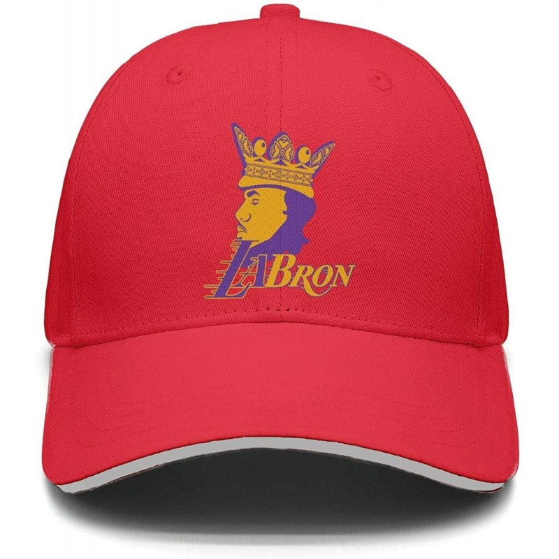 Skullies & Beanies Purple-LABRON-Creative-Word-Logo Printing Womens Mens Hip-hop Hat - Labron Crown Head-2 - CY18N762D8O $24.17