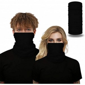 Balaclavas 4Pcs Bandanas Face Mask Seamless Neck Gaiter Scarf Mask Tube Headwear Balaclava for Men Women Outdoors Sports - CT...