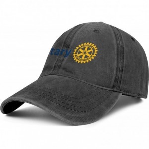 Baseball Caps Lions Clubs International Jeans Baseball Cap Outdoor Hat Dad Mens Ball Cap - Rotary International - CJ18YSNU5H0...