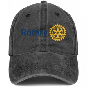 Baseball Caps Lions Clubs International Jeans Baseball Cap Outdoor Hat Dad Mens Ball Cap - Rotary International - CJ18YSNU5H0...