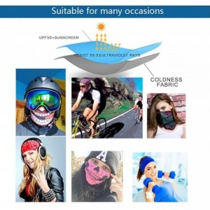 Balaclavas 6PCS/9PCS/12PCS Bandana Face Mask Head Wear Neck Gaiter Scarf Balaclava Random Color - Random Color 12pcs - CX197N...