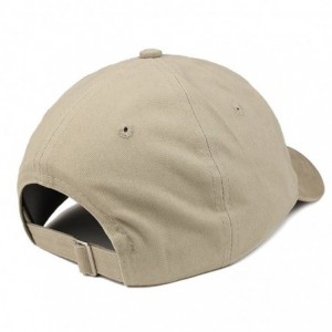 Baseball Caps I Love My German Shepherd Embroidered Soft Crown 100% Brushed Cotton Cap - Khaki - CZ18T049XMW $17.06