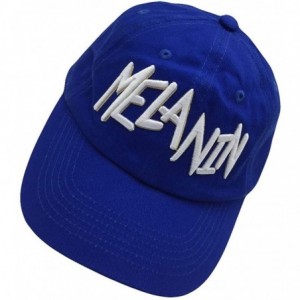 Baseball Caps Melanin Dad Hat Baseball Cap Letter Embroidered Dad Hat Adjustable Strapback Cap - Navy - CD18L38H4R6 $11.02