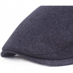 Newsboy Caps Men's Ivy Gatsby Newsboy Driving Hat Beret Cabbie Flat Hunting Cap - Grey - CF18MCUSN7H $11.60