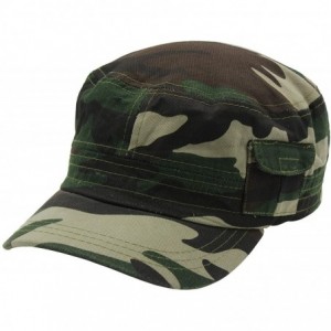 Baseball Caps Cadet Army Cap - Military Cotton Hat - Camouflage2 - CG12GW5UV0H $18.45
