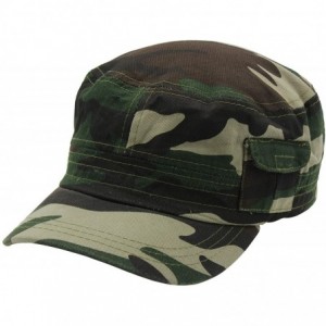 Baseball Caps Cadet Army Cap - Military Cotton Hat - Camouflage2 - CG12GW5UV0H $10.68