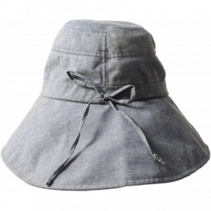 Sun Hats Womens Leisure Solid Colour Sun Hat Sun-Proof for Outdoor Activities - Deep Grey - C718QWLT0EL $28.84