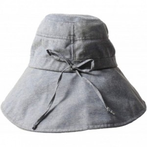 Sun Hats Womens Leisure Solid Colour Sun Hat Sun-Proof for Outdoor Activities - Deep Grey - C718QWLT0EL $11.60