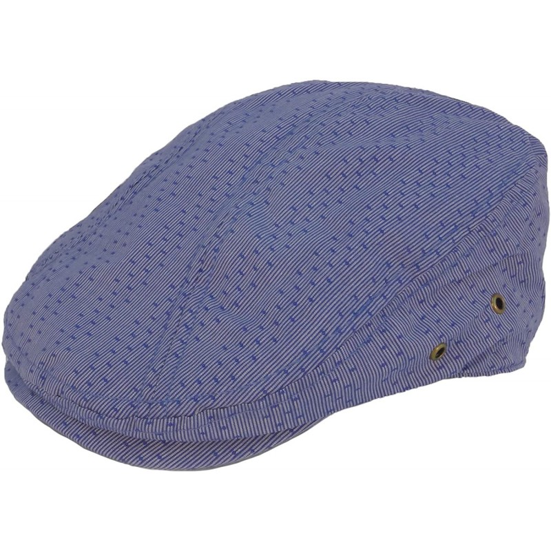 Newsboy Caps Sox Market Contemporary Ivy Scally Driving Newsboy Golf Mens Hat Cap - Light Blue Pattern - CN12GSBZZ6P $20.25