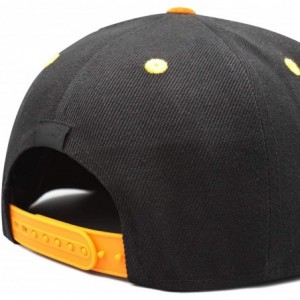 Baseball Caps Maverick Bird Logo Black Cap Hat One Size Snapback - 0logan Sun Conure-15 - CX18LTETZRU $19.70