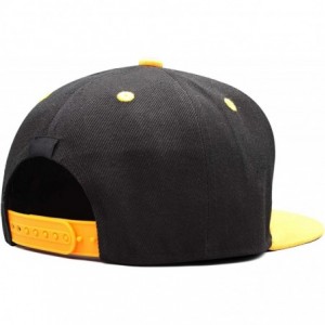 Baseball Caps Maverick Bird Logo Black Cap Hat One Size Snapback - 0logan Sun Conure-15 - CX18LTETZRU $19.70