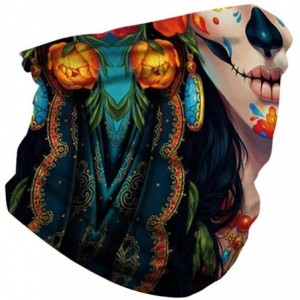 Balaclavas American Bandanas Balaclava Protection - Women Skull - CI197T8GQC5 $13.09