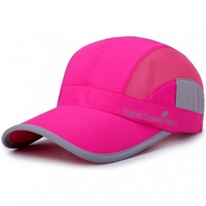 Baseball Caps 7-7 1/2 Quick Dry Breathable Ultralight Running Hat for Sport - B Series-pink - CA18EMEAXQ4 $12.18