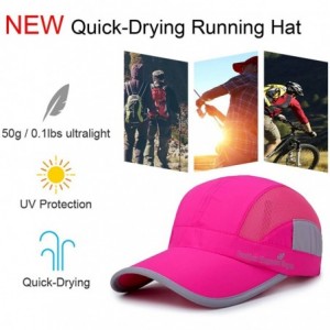 Baseball Caps 7-7 1/2 Quick Dry Breathable Ultralight Running Hat for Sport - B Series-pink - CA18EMEAXQ4 $12.18