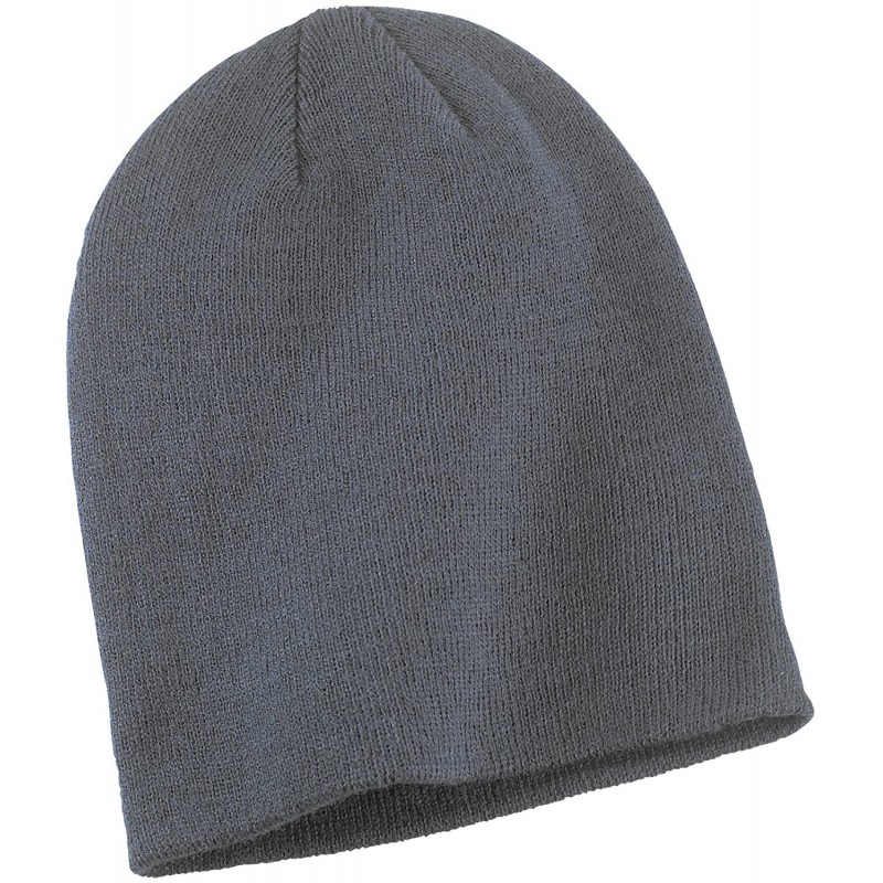 Skullies & Beanies BA519 Slouch Beanie - Grey - C111J3AKRV1 $8.56