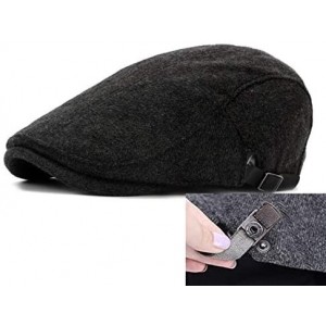 Newsboy Caps Men`s Classic Adjustable Ivy Irish Newsboy Golf Cap Hat - 573grey+570black - CG18YM47ULD $10.42