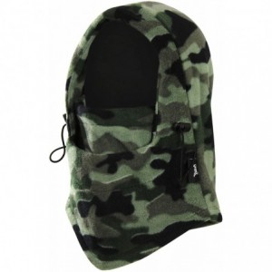 Balaclavas Multi-Functional Winter Windproof Balaclava Face Mask Hat- Thermal Fleece - Camouflage - CG12M8IM123 $27.49