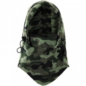 Balaclavas Multi-Functional Winter Windproof Balaclava Face Mask Hat- Thermal Fleece - Camouflage - CG12M8IM123 $9.59