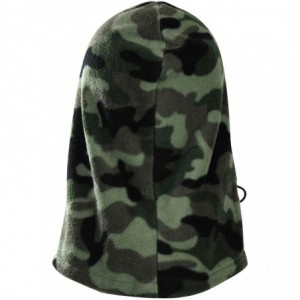 Balaclavas Multi-Functional Winter Windproof Balaclava Face Mask Hat- Thermal Fleece - Camouflage - CG12M8IM123 $9.59